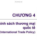 Bài giảng Kinh tế quốc tế: Chương 4 - GV. Phan Y Lan