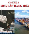 Bài giảng Luật thương mại quốc tế: Chương 4 - Nguyễn Minh Nhật