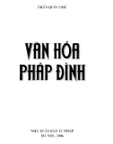 Giáo dục văn hóa pháp đình: Phần 1