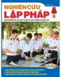 Tạp chí Nghiên cứu Lập pháp: Số 23/2019