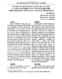 Vấn đề xác định đường cơ sở cho các đảo và nhóm đảo theo Công ước luật biển 1982–Phân tích thực tiễn đường cơ sở của Trung Quốc