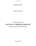 Tài liệu giảng dạy Nguyên lý thống kê kinh tế - ĐH Quy Nhơn