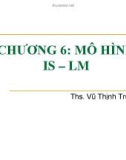 Bài giảng Kinh tế vi mô: Chương 6 - Ths. Vũ Thịnh Trường