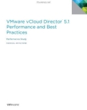 VMware vCloud Director 5.1 Performance and Best Practices