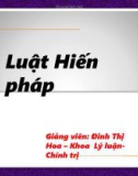 Bài giảng Pháp luật đại cương: Bài 9 - Ths. Đinh Thị Hoa