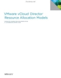 VMware vCloud® Director ™ Resource Allocation Models