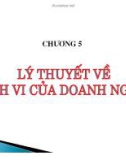 Bài giảng Kinh tế học vĩ mô: Chương 5 - Học viện Tài chính