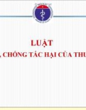 Bài giảng Luật Phòng, chống tác hại của thuốc lá