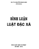 Luật Đặc xá: Phần 1