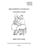 BREASTFEEDING COUNSELLING A TRAINING COURSE