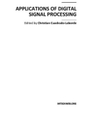 APPLICATIONS OF DIGITAL SIGNAL PROCESSING Edited by Christian Cuadrado-Laborde