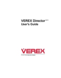 VEREX Director V4.73 User's Guide