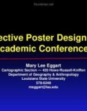 Effective Poster Design for Academic Conferences