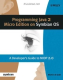 Programming Java 2 Micro Edition on Symbian OS A developer's guide to MIDP 2.0 phần 1