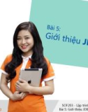 Bài giảng Lập trình Java 3 - Bài 5: Giới thiệu JDBC