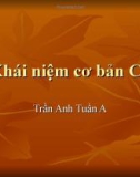 Bài giảng điện tử môn tin học: Khái niệm cơ bản C#