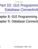 Bài giảng điện tử môn tin học: GUI Programming & Database Connectivity