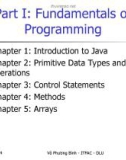 Bài giảng điện tử môn tin học: Fundamentals of Programming