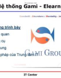 Bài thuyết trình: Hệ thống Gami - Elearning