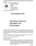 USE BASIC COMPUTER EQUIPMENT AND ACCESSORIES