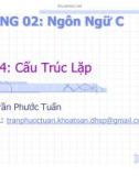 Bài giảng Lập trình C++: Chương 2 (Bài 04) - Trần Phước Tuấn