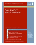 TopicGuidesonADATransportation: EQUIPMENT MAINTENANCE