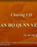 Quản lý nhà nước về kinh tế -Chương 7