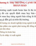 Bài giảng Kinh tế vi mô: Chương 6 - Nguyễn Văn Vũ An