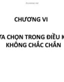 Bài giảng Kinh tế vi mô 2: Chương 6 - Hồ Hữu Trí (2018)