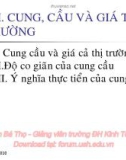 Bài giảng Kinh tế vi mô 2: Chương 2 - Trần Bá Thọ