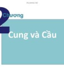 Bài giảng Kinh tế học vĩ mô - Chương 2: Cung và cầu