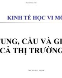 Bài giảng Kinh tế học vi mô: Chương 2 - ThS. Võ Hữu Phước