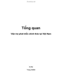 Tổng quan viện trợ phát triển chính thức tại Việt nam