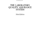 THE LABOATORY QUALITY' ASSURANCE SYSTEM Third Edition