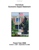 Fort Drum Economic Impact Statement 2008