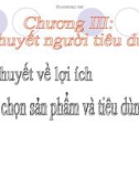 Giáo trình kinh tế vi mô_Chương 3: Lý thuyết người tiêu dùng