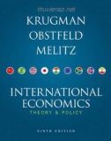 international economics - theory & policy (9th edition): part 1