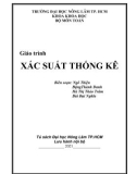 Giáo trình Xác suất thống kê - Trường Đại học Nông Lâm TP. Hồ Chí Minh