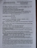 Đề thi cao học môn Toán kinh tế qua các năm của trường ĐH Ngoại Thương và ĐH Kinh tế Quốc dân