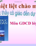 Bài giảng Giáo dục công dân lớp 11 - Bài 13: Chính sách giáo dục và đào tạo, khoa học công nghệ, văn hóa (Tiết 1)