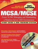 MCSA/MCSE Exam 70-290: Managing and Maintaining a Windows Server 2003 Environment