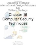 Lecture Operating systems: Internals and design principles (6/E): Chapter 15 - William Stallings