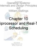 Lecture Operating systems: Internals and design principles (6/E): Chapter 10 - William Stallings