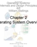 Lecture Operating systems: Internals and design principles (6/E): Chapter 2 - William Stallings