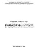 ENVIRONMENTAL SCIENCES (Specialized English course for Environmental Students) - Compiled by VO DINH LONG - HO CHI MINH UNIVERSITY OF INDUSTRY