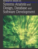 Research Issues in Systems Analysis and Design, Databases and Software Development