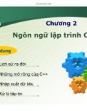 Bài giảng Lập trình hướng đối tượng: Chương 2 - ĐH Lạc Hồng