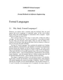 Lecture note Formal methods in software engineering - Lecture 2