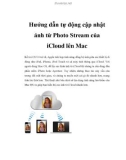 Hướng dẫn tự động cập nhật ảnh từ Photo Stream của iCloud lên Mac