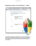 Hướng dẫn toàn diện về bảo mật Windows 7 – Phần 3